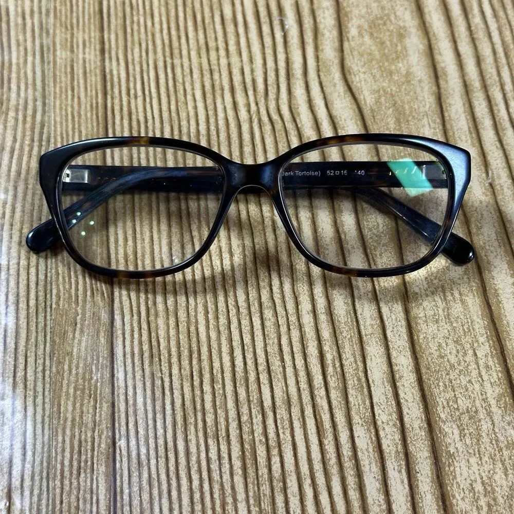 Coach HC6103 Eyeglasses Frames Dark Tortoise 52-16-140 Women w/ Case FRAMES ONLY